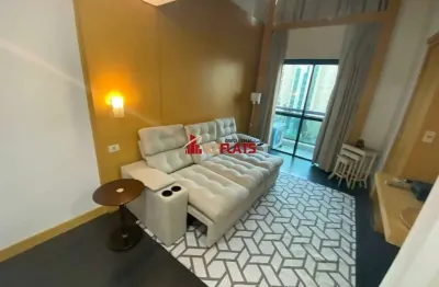 Flat com 1 quarto para alugar na Avenida Ibijaú, 355, Moema, São Paulo