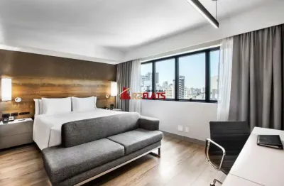 Flat com 1 quarto à venda na Avenida Ibirapuera, 2534, Moema, São Paulo
