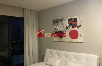 Flat com 1 quarto para alugar na Avenida Lavandisca, 365, Moema, São Paulo