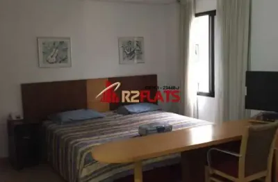 Flat com 1 quarto para alugar na Avenida Jamaris, 101, Moema, São Paulo