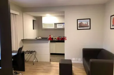 Flat com 1 quarto para alugar na Rua Pedroso Alvarenga, 543, Itaim Bibi, São Paulo