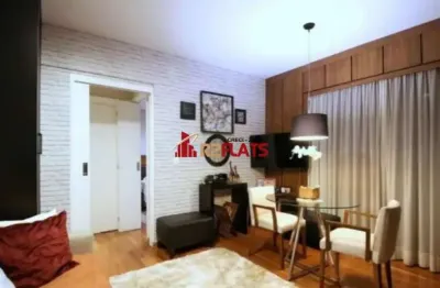 Flat com 1 quarto para alugar na Rua Ribeiro do Vale, 152, Brooklin, São Paulo