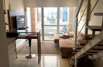Flat com 1 quarto para alugar na Rua Flórida, 1790, Brooklin, São Paulo