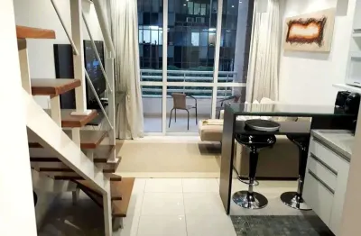 Flat com 1 quarto para alugar na Rua Flórida, 1790, Brooklin, São Paulo