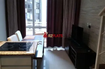 Flat com 1 quarto para alugar na Rua Sansão Alves dos Santos, 56, Cidade Monções, São Paulo
