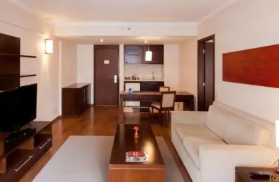 Flat com 1 quarto à venda na rua leôncio de carvalho, 201, jardins, são paulo, 30 m2 por r$ 540.000