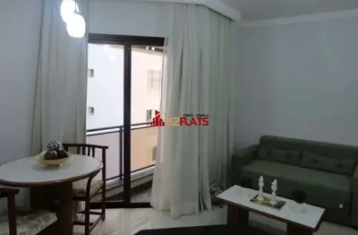 Flat com 1 quarto à venda na Avenida Rouxinol, 174, Moema, São Paulo