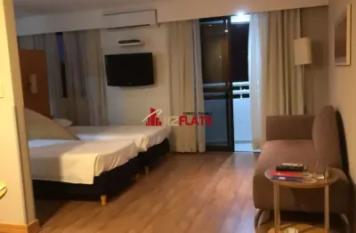 Flat com 1 quarto à venda na Rua Tuim, 18, Moema, São Paulo
