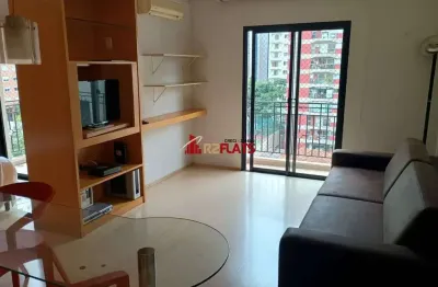 Flat com 1 quarto à venda na Rua Bandeira Paulista, 789, Itaim Bibi, São Paulo