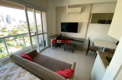 Flat com 1 quarto à venda na Avenida Portugal, 1278, Brooklin, São Paulo
