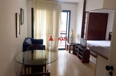 Flat com 1 quarto para alugar na Alameda Jauaperi, 1083, Moema, São Paulo