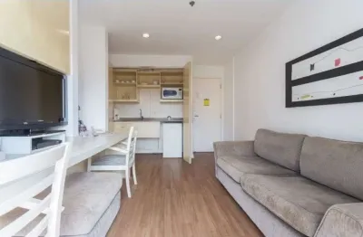 Flat com 1 quarto para alugar na Avenida Lavandisca, 365, Moema, São Paulo