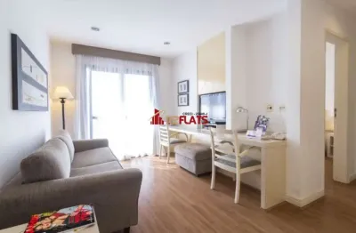 Flat com 1 quarto para alugar na Avenida Lavandisca, 365, Moema, São Paulo