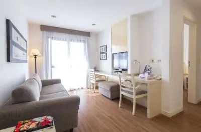 Flat com 1 quarto para alugar na Avenida Lavandisca, 365, Moema, São Paulo