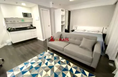 Flat com 1 quarto para alugar na Avenida Macuco, 595, Moema, São Paulo