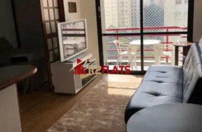 Flat com 1 quarto para alugar na Alameda Jauaperi, 1083, Moema, São Paulo
