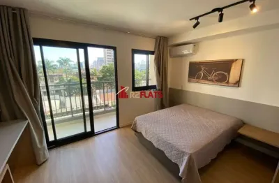 Flat com 1 quarto para alugar na Avenida das Carinas, 301, Indianópolis, São Paulo