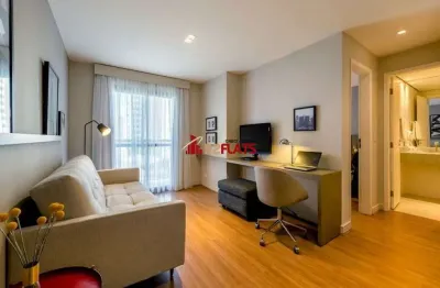 Flat com 1 quarto para alugar na Avenida Lavandisca, 365, Moema, São Paulo