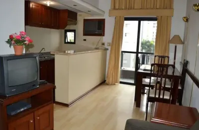 Flat com 1 quarto para alugar na Avenida Moema, 177, Moema, São Paulo