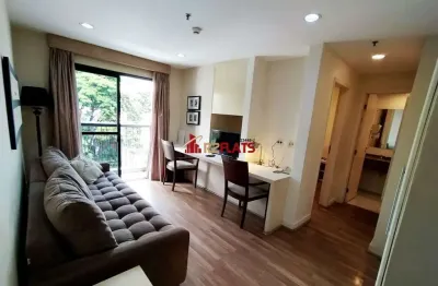 Flat com 1 quarto para alugar na Avenida Lavandisca, 365, Moema, São Paulo