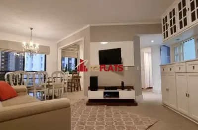 Flat com 3 quartos para alugar na Avenida Jandira, 185, Moema, São Paulo