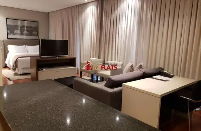 Flat com 1 quarto para alugar na Rua Elvira Ferraz, 250, Vila Olímpia, São Paulo