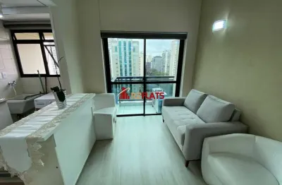 Flat com 1 quarto para alugar na Avenida Ibijaú, 355, Moema, São Paulo