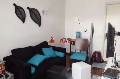 Flat com 1 quarto para alugar na Avenida Moema, 177, Moema, São Paulo