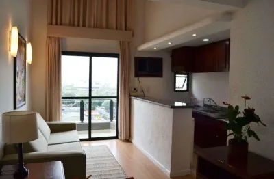 Flat com 1 quarto para alugar na Avenida Moema, 177, Moema, São Paulo