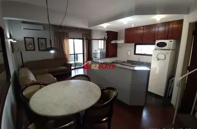 Flat com 1 quarto para alugar na Avenida Moema, 177, Moema, São Paulo