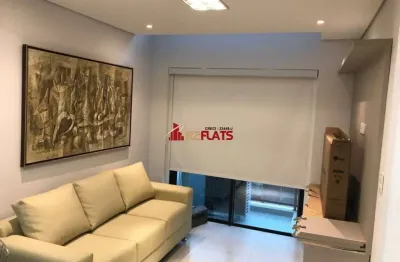 Flat com 2 quartos à venda na Avenida Ibijaú, 355, Moema, São Paulo