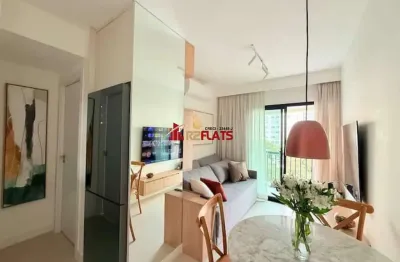 Flat com 1 quarto à venda na Avenida Jandira, 501, Moema, São Paulo