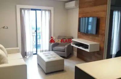 Flat com 1 quarto para alugar na Rua Bandeira Paulista, 789, Itaim Bibi, São Paulo