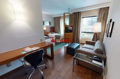 Flat com 1 quarto à venda na Avenida Engenheiro Luiz Carlos Berrini, 853, Cidade Monções, São Paulo