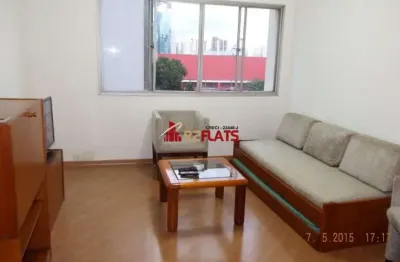 Flat com 1 quarto para alugar na Rua Urussuí, 271, Itaim Bibi, São Paulo