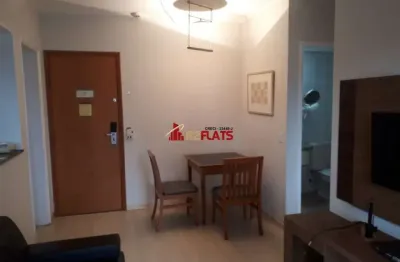 Flat com 2 quartos para alugar na Rua Sansão Alves dos Santos, 373, Brooklin, São Paulo