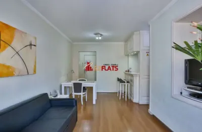 Flat com 1 quarto para alugar na Rua Pedroso Alvarenga, 1088, Itaim Bibi, São Paulo