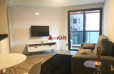 Flat com 1 quarto para alugar na Avenida Cidade Jardim, 411, Itaim Bibi, São Paulo