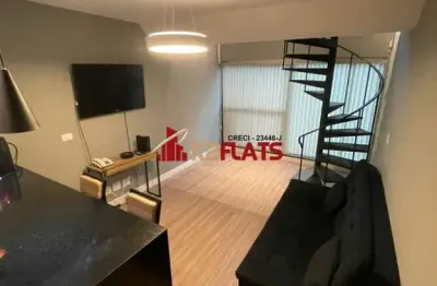 Flat com 1 quarto para alugar na Rua Carlos Sampaio, 157, Bela Vista, São Paulo