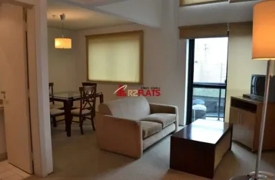 Flat com 1 quarto à venda na Avenida Ibijaú, 355, Moema, São Paulo