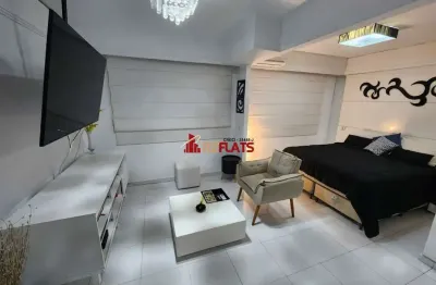 Flat com 1 quarto para alugar na Avenida Macuco, 595, Moema, São Paulo