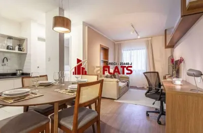 Flat com 1 quarto para alugar na Rua Pedroso Alvarenga, 1088, Itaim Bibi, São Paulo