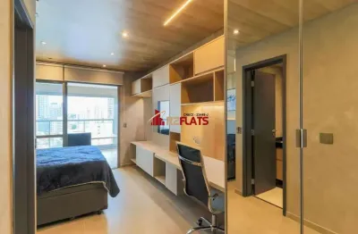 Flat com 1 quarto para alugar na Rua Álvaro Rodrigues, 295, Brooklin, São Paulo