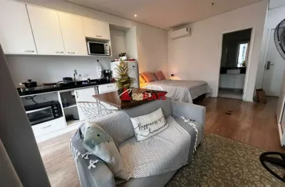 Flat com 1 quarto à venda na Rua Elvira Ferraz, 250, Vila Nova Conceição, São Paulo