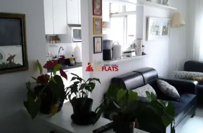 Flat com 2 quartos para alugar na Alameda dos Jurupis, 1173, Moema, São Paulo