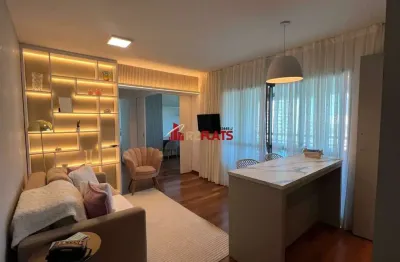 Flat com 2 quartos para alugar na Rua Ribeiro do Vale, 152, Brooklin, São Paulo
