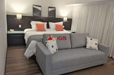 Flat com 1 quarto para alugar na Rua Heinrich Hertz, 14, Brooklin, São Paulo