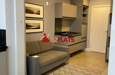 Flat com 1 quarto para alugar na Avenida Santo Amaro, 3131, Brooklin Paulista, São Paulo