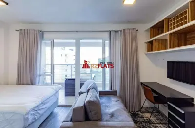 Flat com 1 quarto à venda na Avenida Santo Amaro, 3131, Brooklin, São Paulo