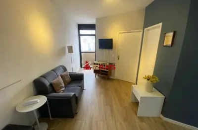 Flat com 1 quarto à venda na Avenida Miruna, 399, Moema, São Paulo